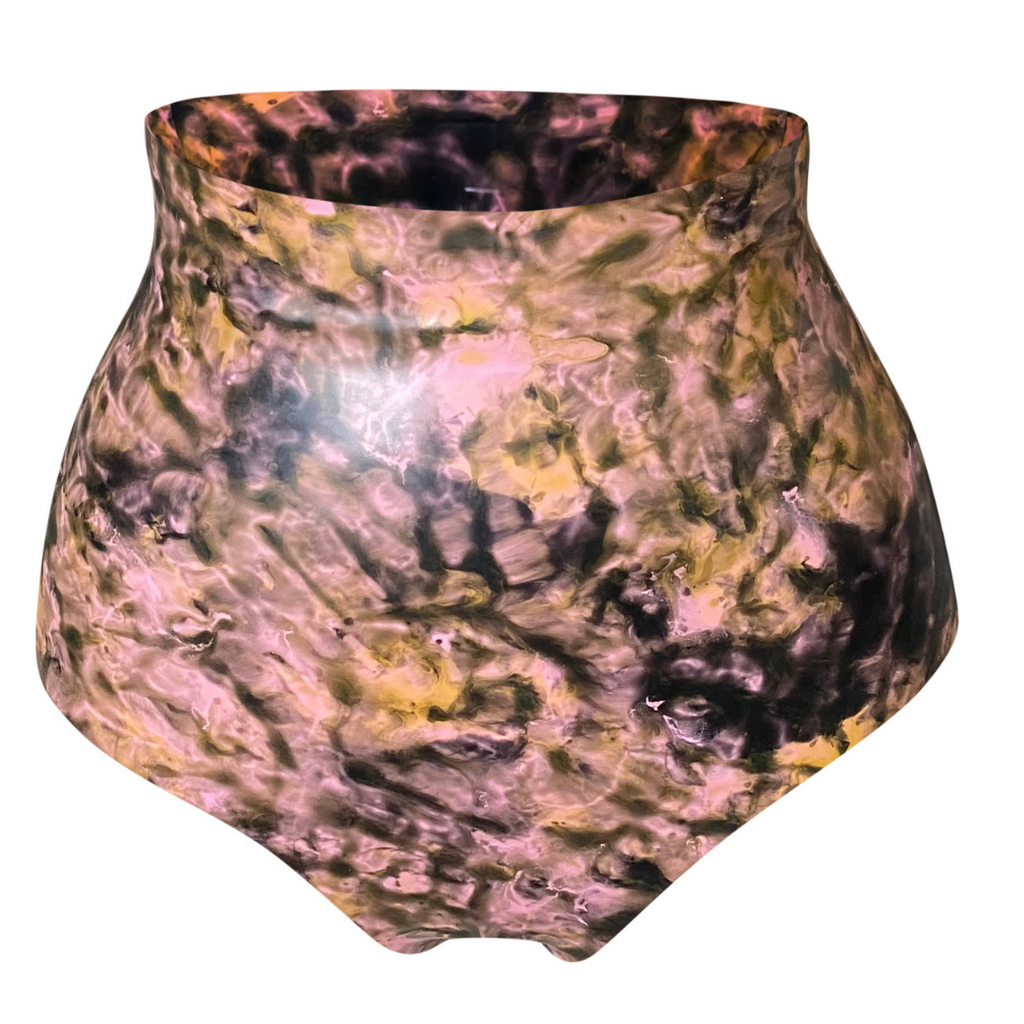 ONE OF A KIND Marble Print Knickers READY TO SHIP  Womens - Vex Inc. | Latex Clothing