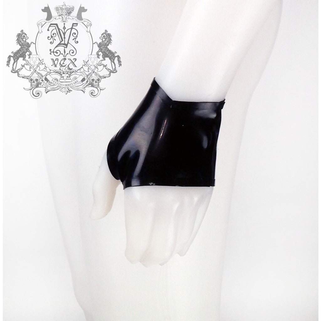 Crop Knuckle Gloves Default Title Womens - Vex Inc. | Latex Clothing